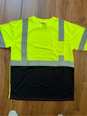 Pomerol high visibility safety reflective tee / men’s large